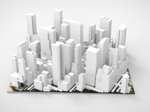 La Catedral de San Patricio, la iglesia católica de Nueva York, EE.UU. Modelo 3D