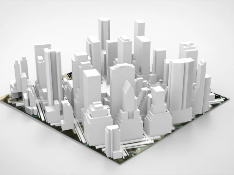 Собор Святого Патріка Католицька церква Нью-Йорк США 3D Модель