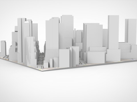 La Catedral de San Patricio, la iglesia católica de Nueva York, EE.UU. Modelo 3D