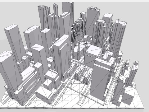 La Catedral de San Patricio, la iglesia católica de Nueva York, EE.UU. Modelo 3D