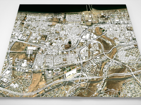 Cityscape Muscat Oman 3D Model