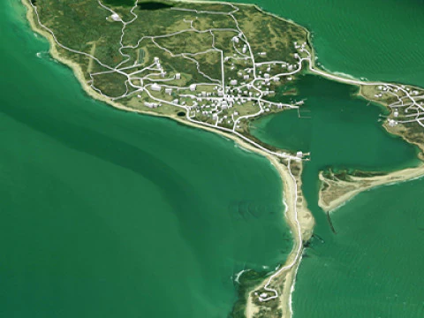 Isola Cuttyhunk Massachusetts USA Modello 3D