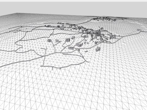 Cuttyhunk Island, Massachusetts, USA 3D Modell