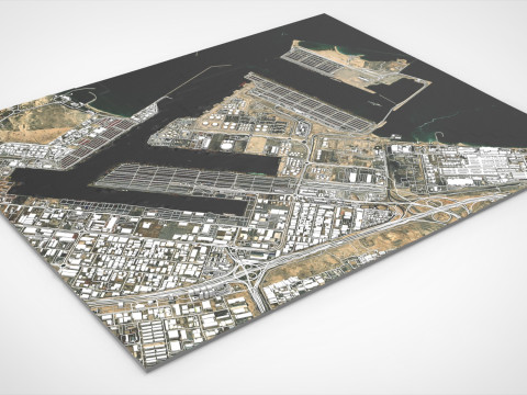 The Logo Island Dubai UAE 3D Model