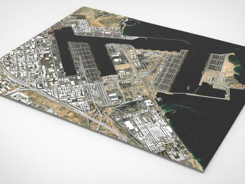 The Logo Island Dubai UAE 3D Model