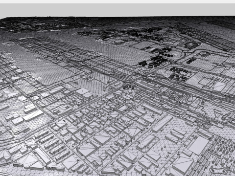 The Logo Island Dubai UAE 3D Model