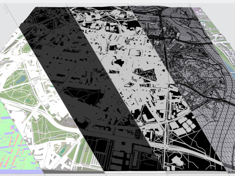 波兰波兹南城市景观 3D 模型