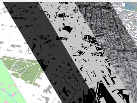 Paesaggio urbano Poznan Polonia Modello 3D