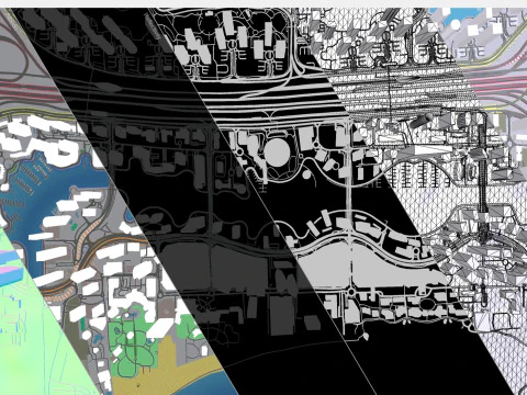 Dubai Marina United Arab Emirates 3D Model