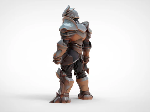 Warrior 3D Model