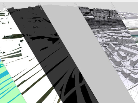 Центральный железнодорожный вокзал Лейпцига Германия 3D Модель