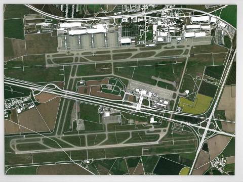Aeroporto de Leipzig Alemanha Modelo 3D