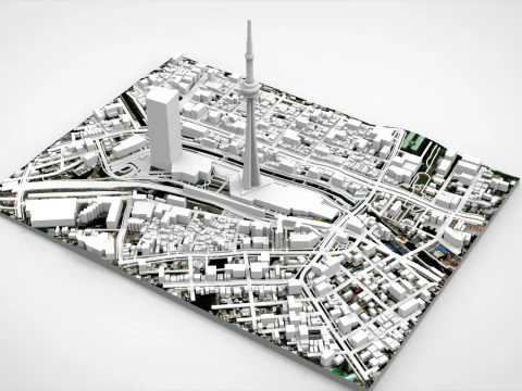 Torre Tokyo Skytree Sumida Ward Tokyo Giappone Modello 3D