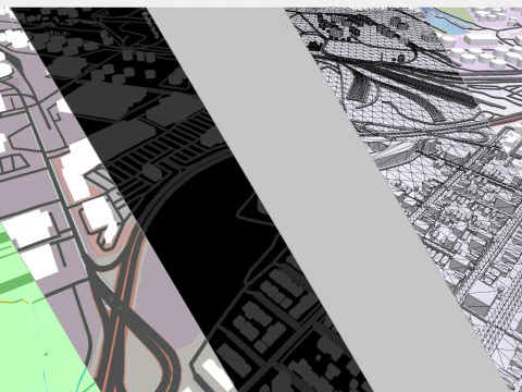 Il Centro energetico di Bayonne, nel New Jersey, negli Stati Uniti Modello 3D