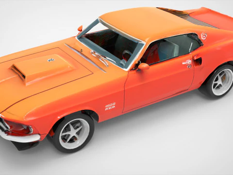 Sportcar 3D Model