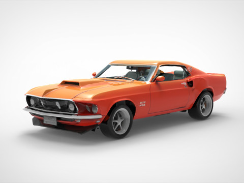 Sportcar 3D Model