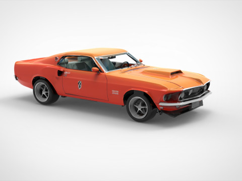 Sportcar 3D Model