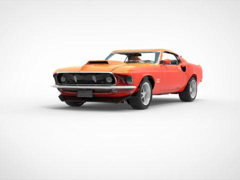 Sportcar 3D Model