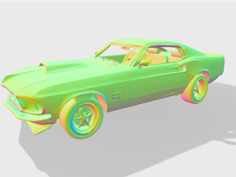 Sportcar 3D Model