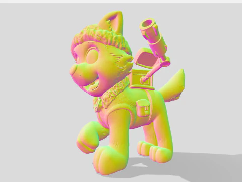 Everest Paw Patrol 3D Model