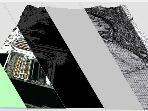 Terminal MSC Genova Italia Modello 3D