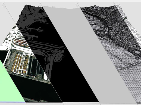MSC Terminal Genova Italy 3D Model