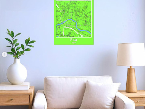 Pisa It&aacute;lia Ruas e estradas Modelo 3D