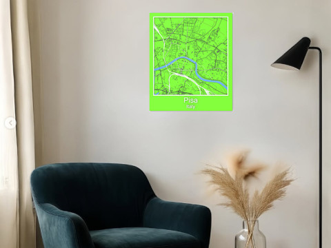 Pisa It&aacute;lia Ruas e estradas Modelo 3D