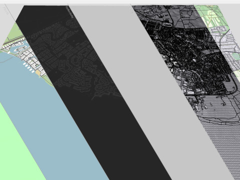 Cityscape Huizen Netherland 3D Model