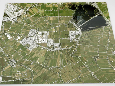 Cityscape Mijdrecht Netherlands 3D Model