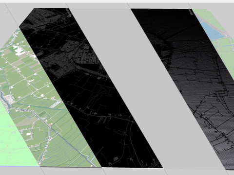 Cityscape Mijdrecht Netherlands 3D Model