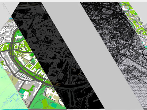 Cityscape Leuven Belgium 3D Model