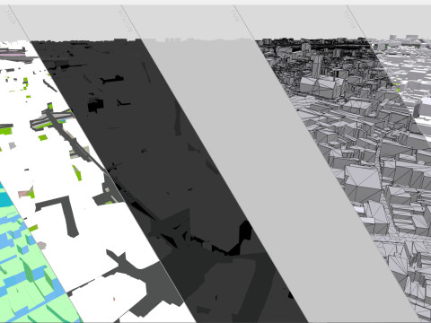 Cityscape Leuven Belgium 3D Model