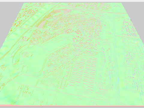 Citt&agrave; internazionale di Dubai, Emirati Arabi Uniti Modello 3D