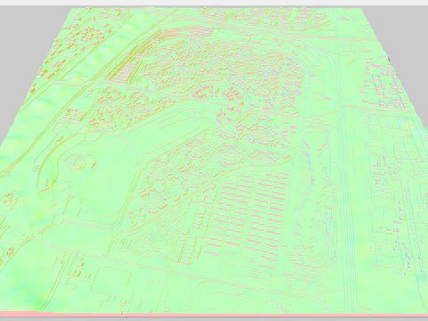 Dubai International City UAE 3D Model