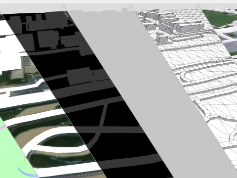 Il Circuito Jules Tascheny Belgio Modello 3D