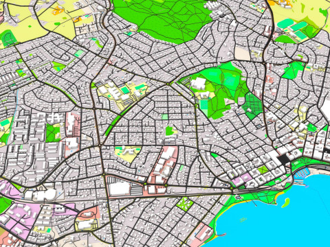 सिटीस्केप हमार नॉर्वे 3D मॉडल