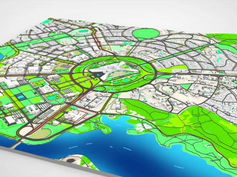 Capital Hill Australian Capital Territory Canberra 3D Model