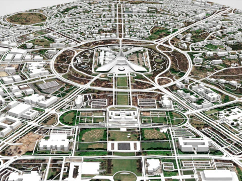 Capital Hill Australian Capital Territory Canberra 3D Model