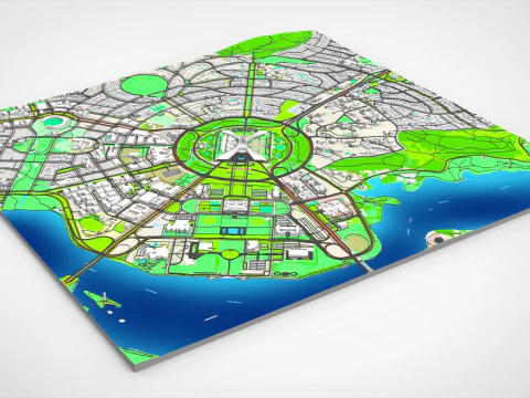 Capital Hill Australian Capital Territory Canberra 3D Model