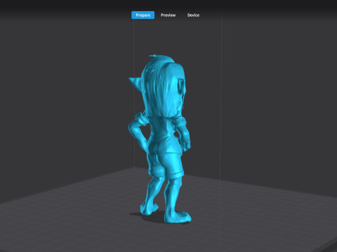 Elfo ragazza Modello 3D