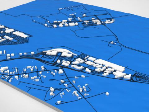 Bandara Internasional Canberra Australia Model 3D