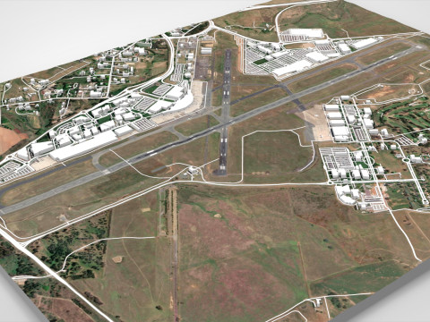 Bandara Internasional Canberra Australia Model 3D