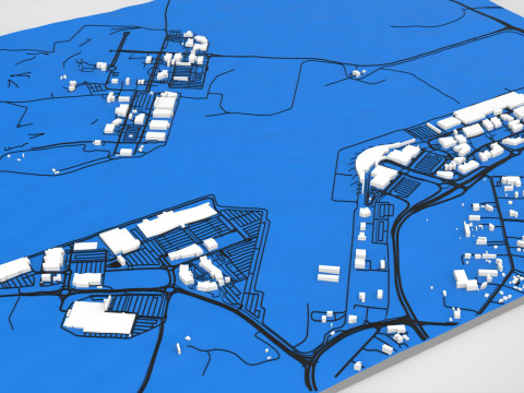 Bandara Internasional Canberra Australia Model 3D