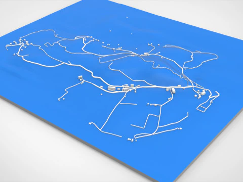 Isola Nord Hidle Norvegia Modello 3D