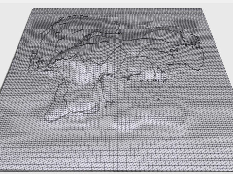 Isola Nord Hidle Norvegia Modello 3D