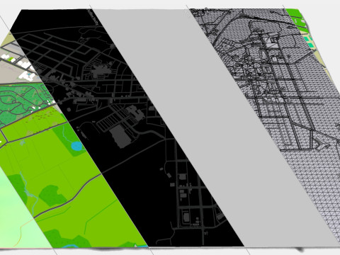 Paesaggio urbano Gettysburg Pennsylvania USA Modello 3D