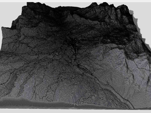 Stadtbild Cortina d Ampezzo Italien 3D Modell