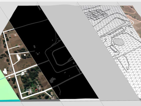 Winton Motor Raceway Australia 3D Model