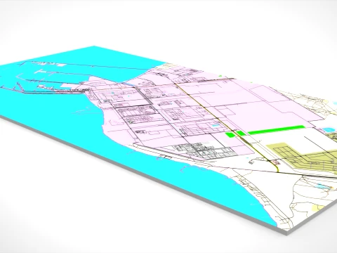 Cityscape Ad Dhahirah Katar 3D Model